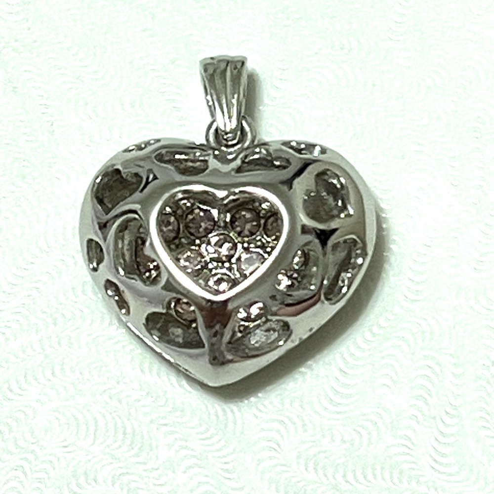 Crystal Heart Pendant